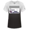 Women's V-Neck Ombre T-Shirt Thumbnail